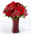The FTD� Red Reveal� Bouquet- VASE INCLUDED